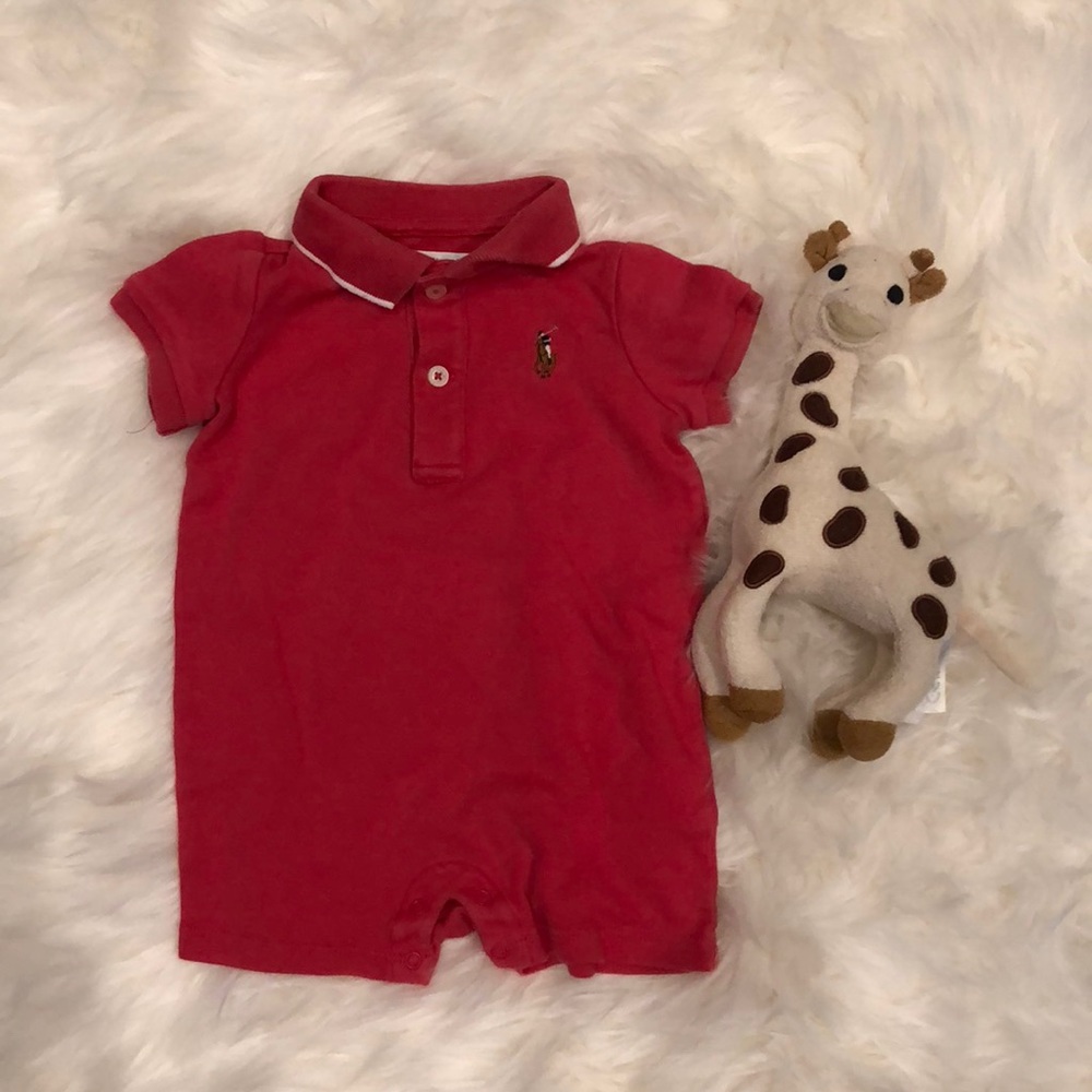 Ralph Lauren interlock onesie